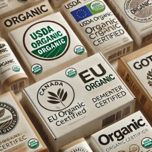 organic labels, organic certifications, USDA Organic, EU Organic, Canada Organic, Demeter Certified, GOTS, Non-GMO Project, organic shopping guide, sustainable living, organic standards, eco-friendly labels
